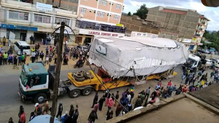 Mnyama: Truck’s wide load that has left Kenyans in awe