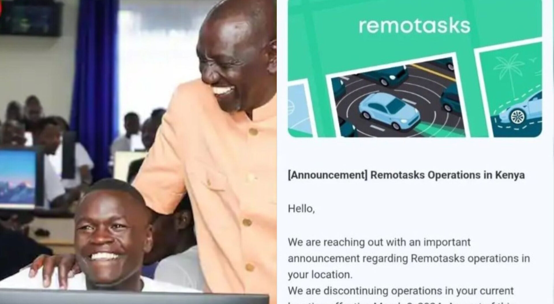 Thousands set to lose income as Remotasks ceases operations in Kenya