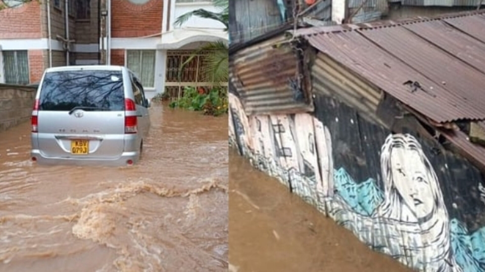 Floods wreak havoc in Nairobi's posh estates and slum areas