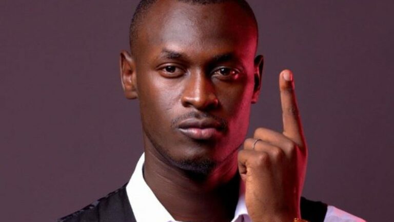 An image of Kenyan rapper and film producer King Kaka