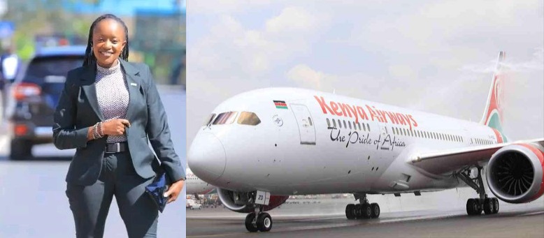 Chemutai Goin among passengers in KQ plane that suffered bird strike