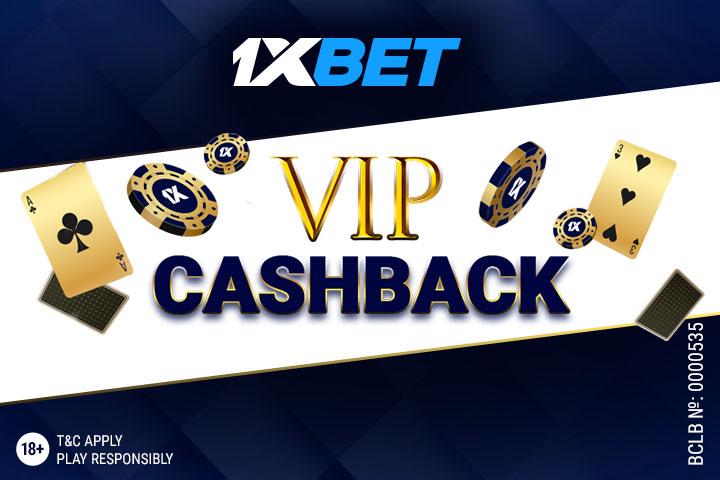 Feel chosen with the VIP cashback program!