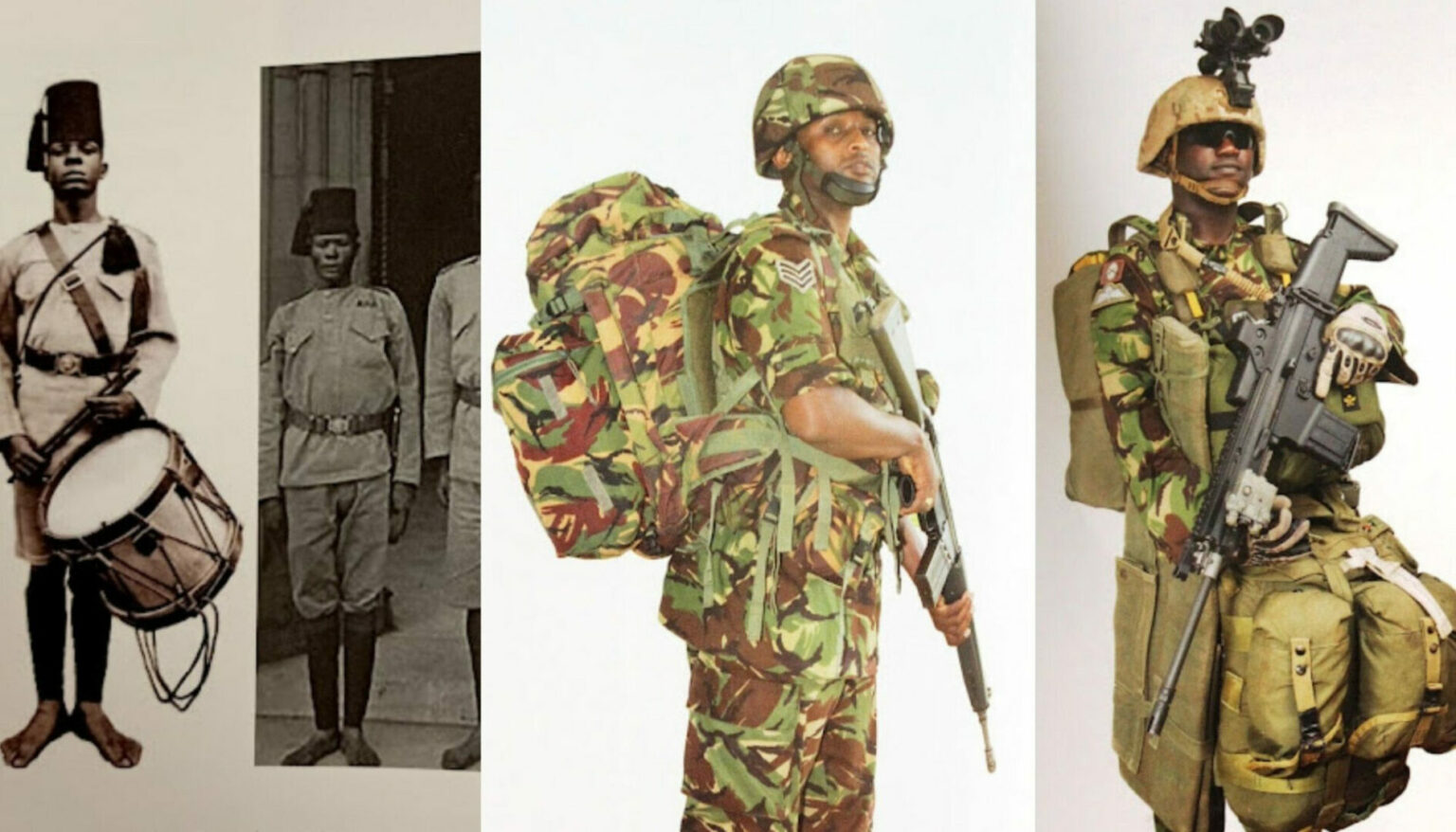 Inside evolution of Kenya Defence Forces' uniform from 1900s