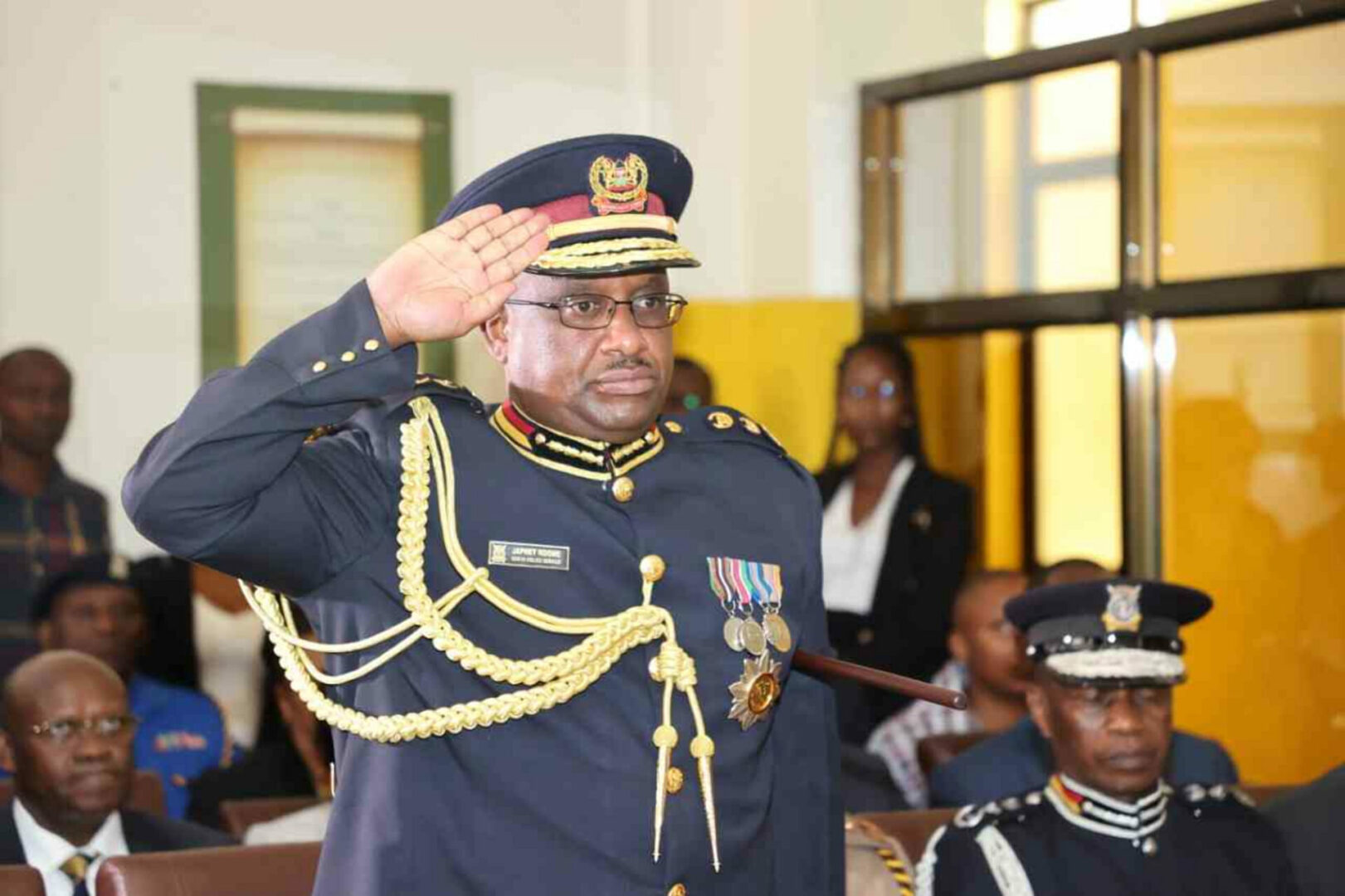 IG Japheth Koome resigns, AP Deputy IG Noor Gabow redeployed