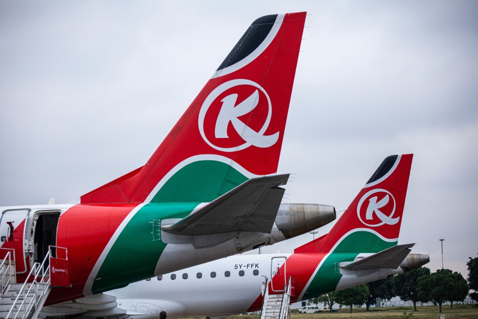 Kenya Airways pilots and Kenya Airways Planes