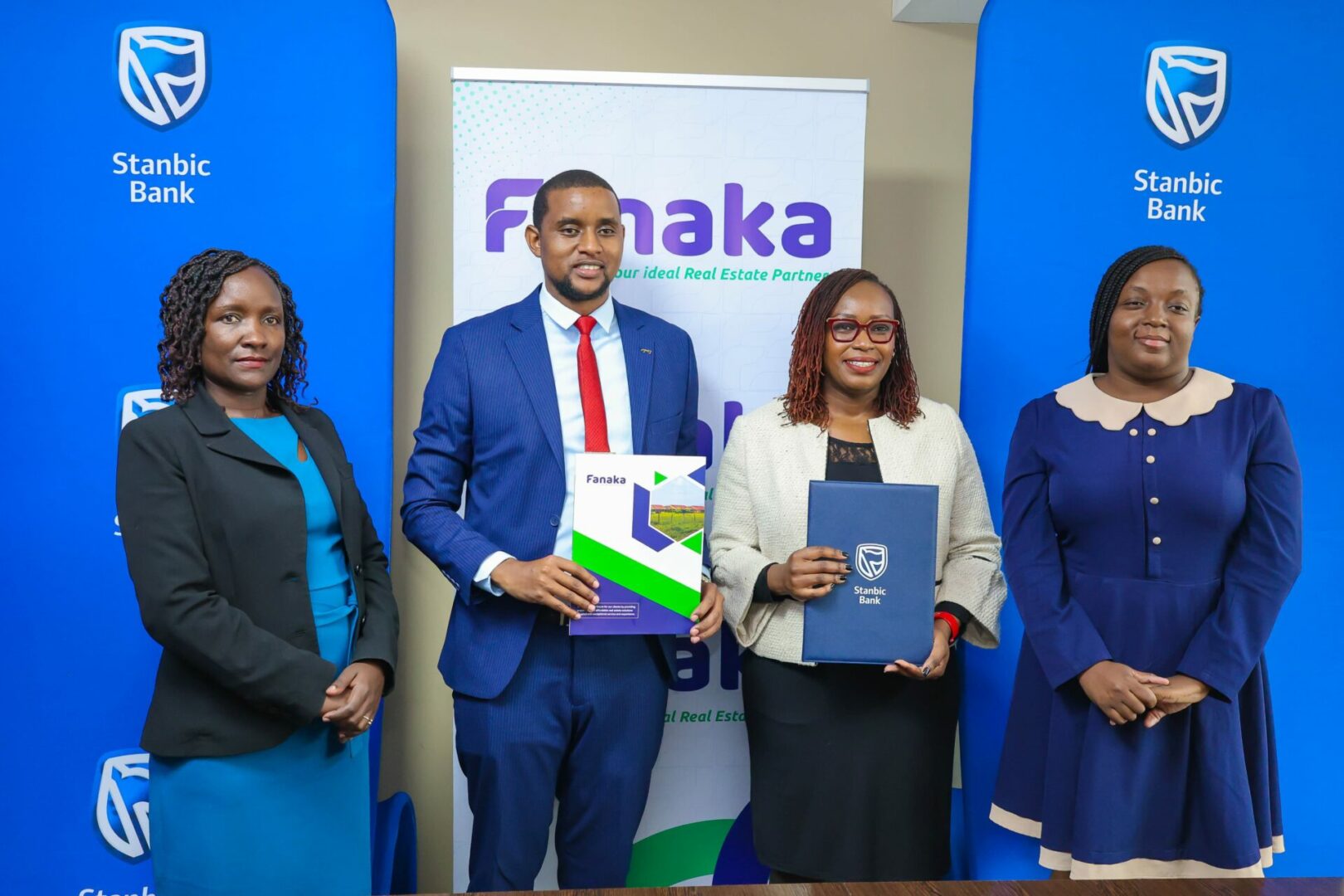 Stanbic Bank, Fanaka partner to offer affordable financing for real estate investors