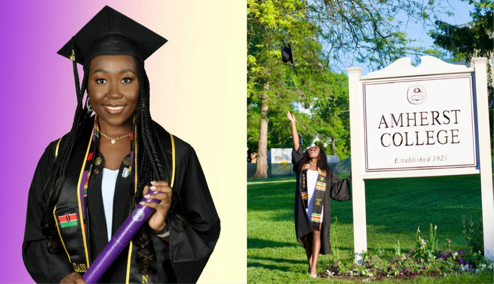 Dasha Asienga: Kenyan graduates with highest US honors, lands Amazon job