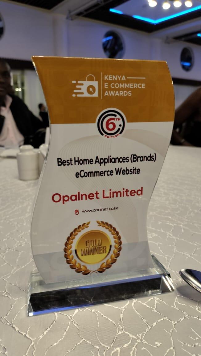 LG Partner Opalnet shine at 2024 Kenya e-Commerce Awards