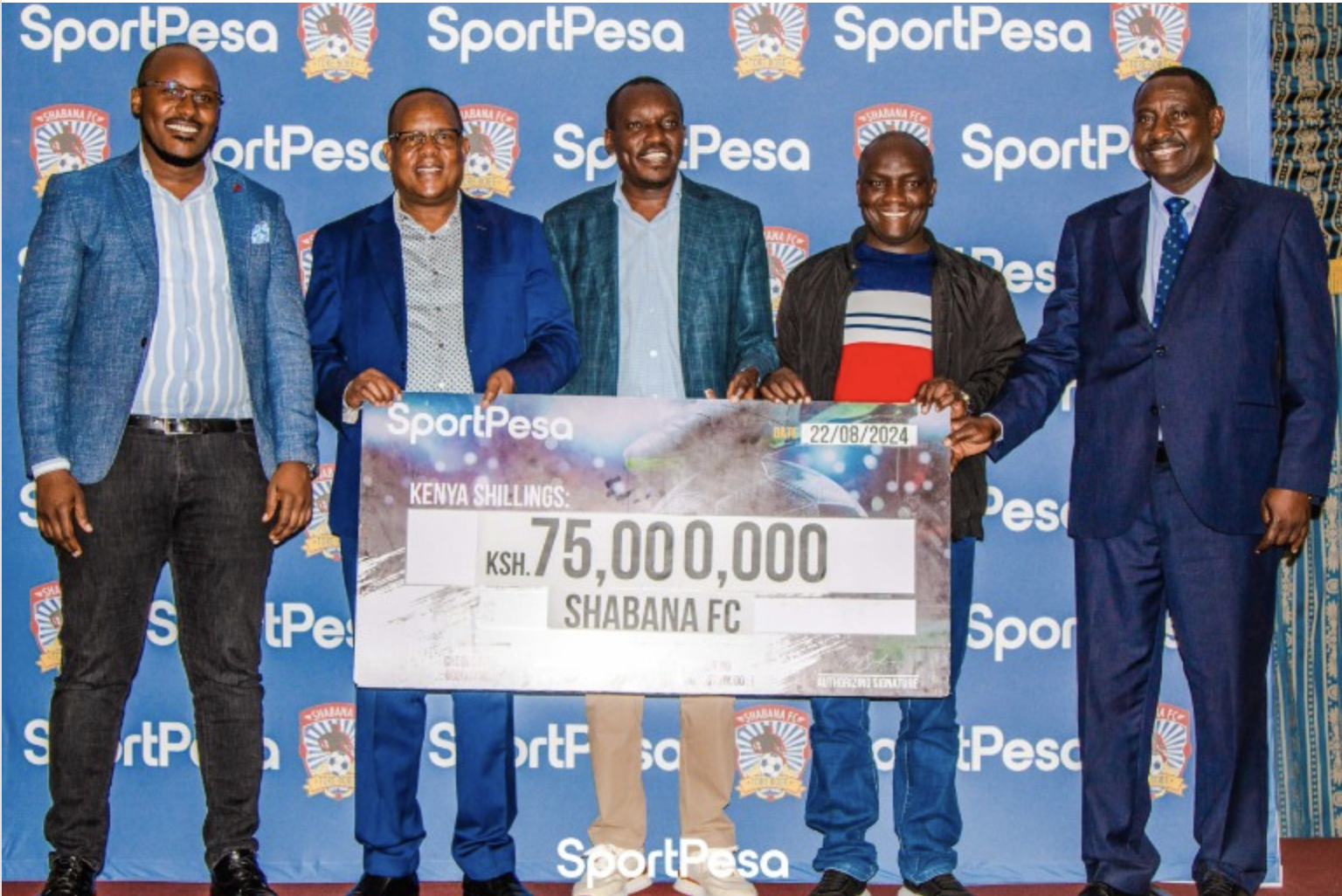 SportPesa announces landmark Ksh75 million sponsorship deal with Shabana FC