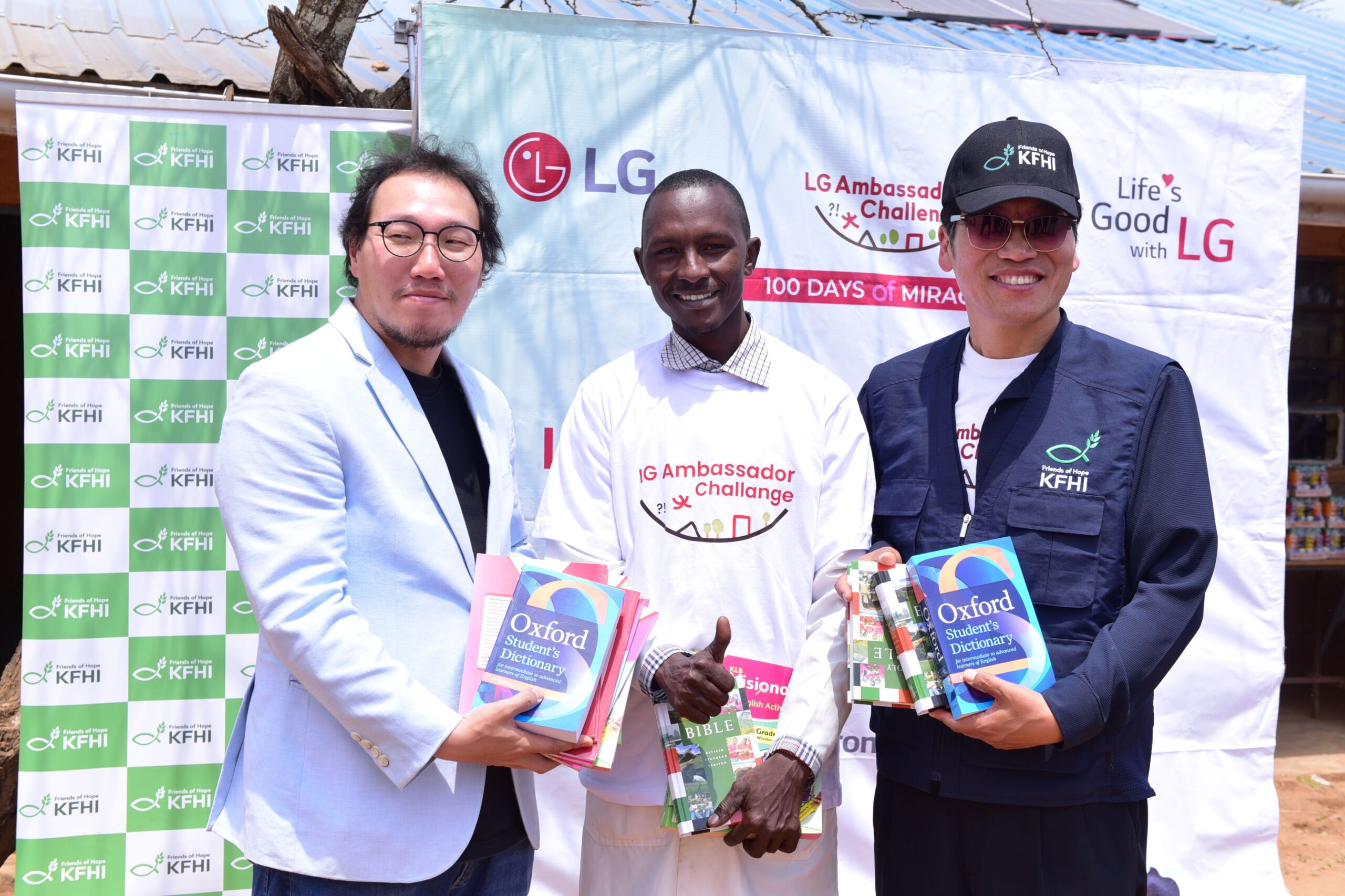 LG hands over completed projects to winners of the 2024 LG Ambassador Challenge