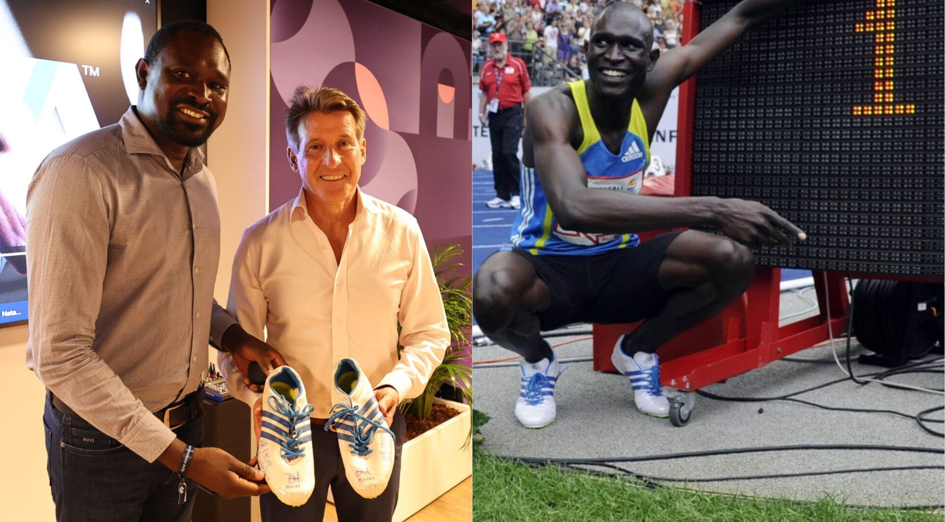 David Rudisha donates first World Record shoes to Athletics museum