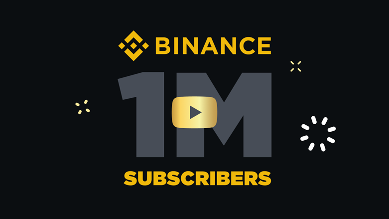 Binance Becomes First Crypto Brand to Reach One Million Subscribers on YouTube