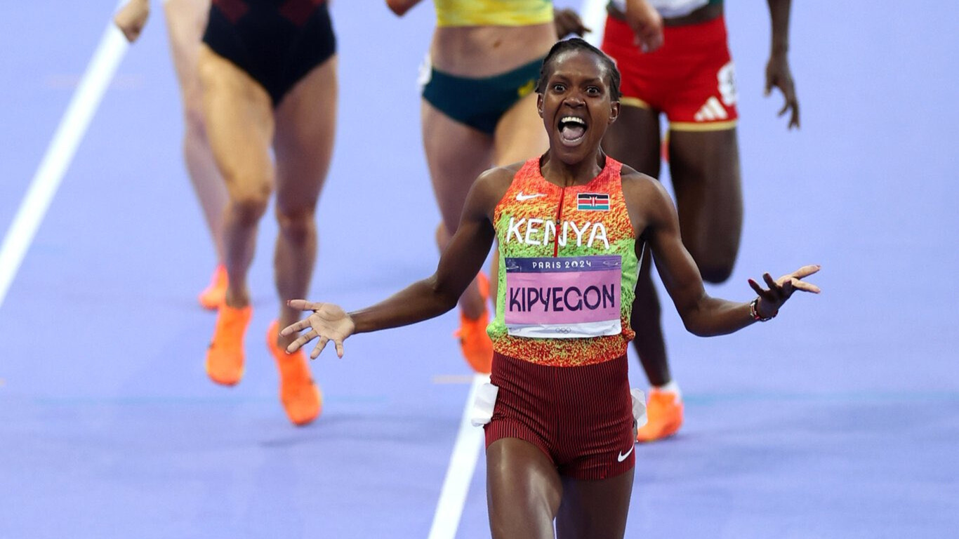 Millions Faith Kipyegon will pocket from breaking Olympic record