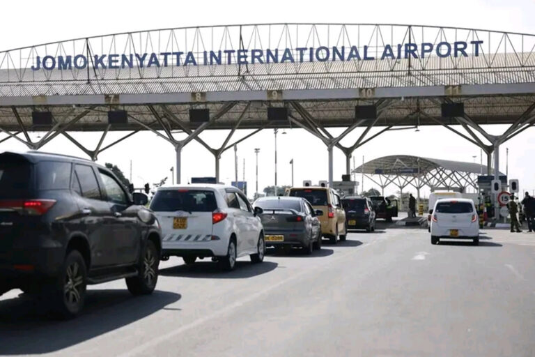 Potholes, cracks, huge rubber deposits, open drainages on JKIA runway, airside
