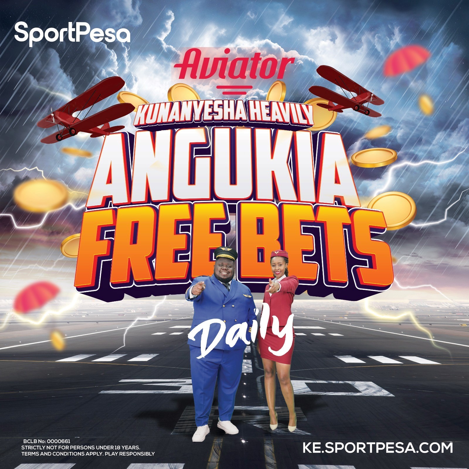 SportPesa launches aviator free bets campaign worth 7 million KES every month