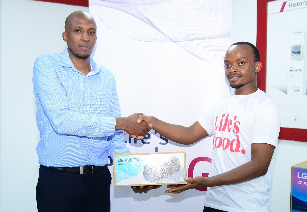 LG East Africa awards five optimism your Feed Campaign winners