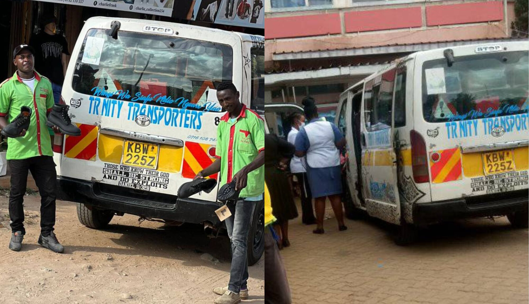 Matatu driver, tout help expectant woman deliver in PSV, offer free ride to hospital