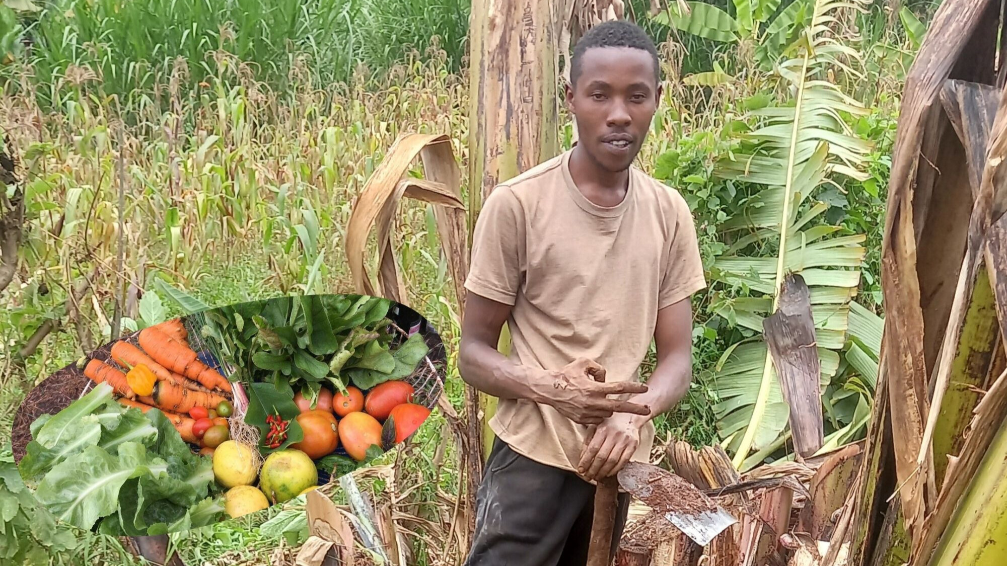 Young man who dared to dream big finds success in organic farming