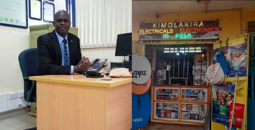 Businessman running electronic business shares secrets to success