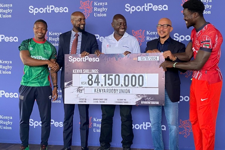 ￼ SportPesa announces KES 84 million sponsorship for Kenya's Shujaa Rugby team ahead of HSBC World Rugby 7s series return