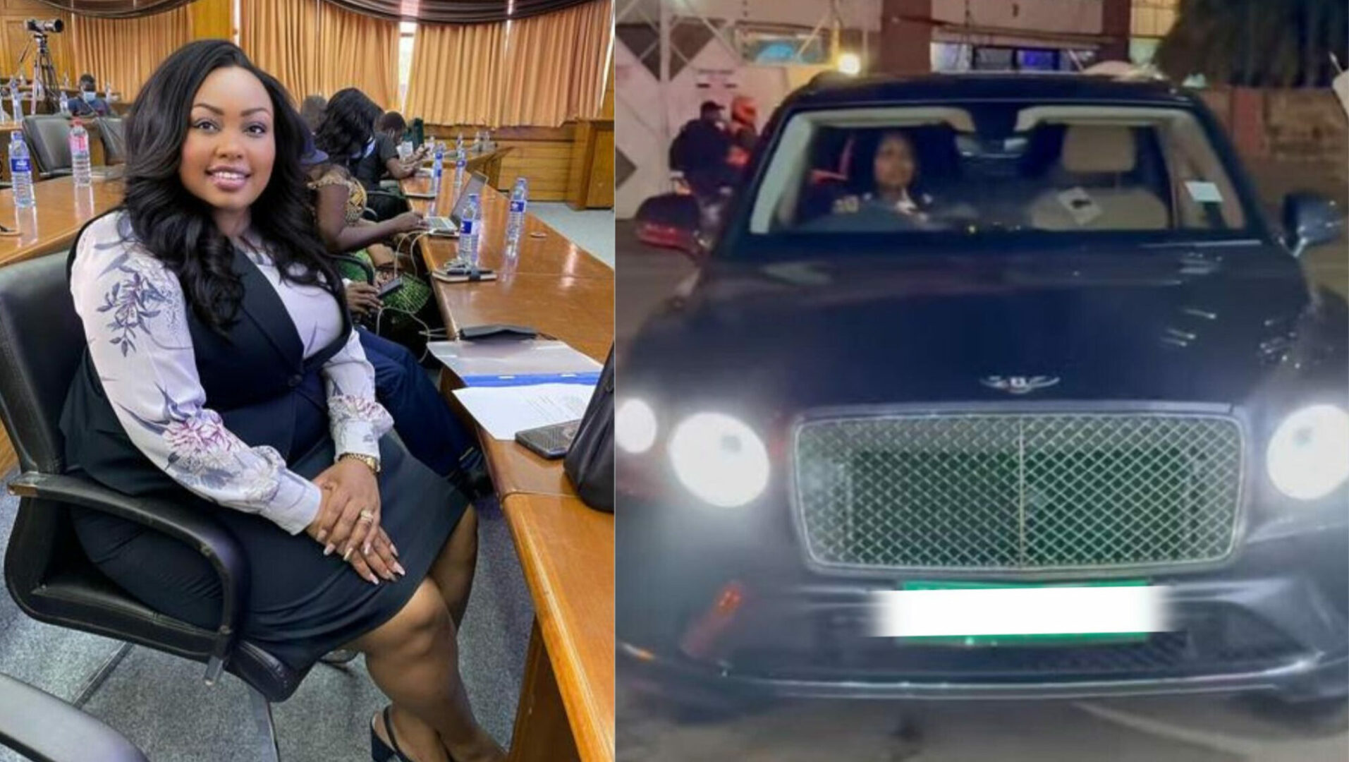 Details of Millicent Omanga's multimillion twin-turbo Bentley Bentayga