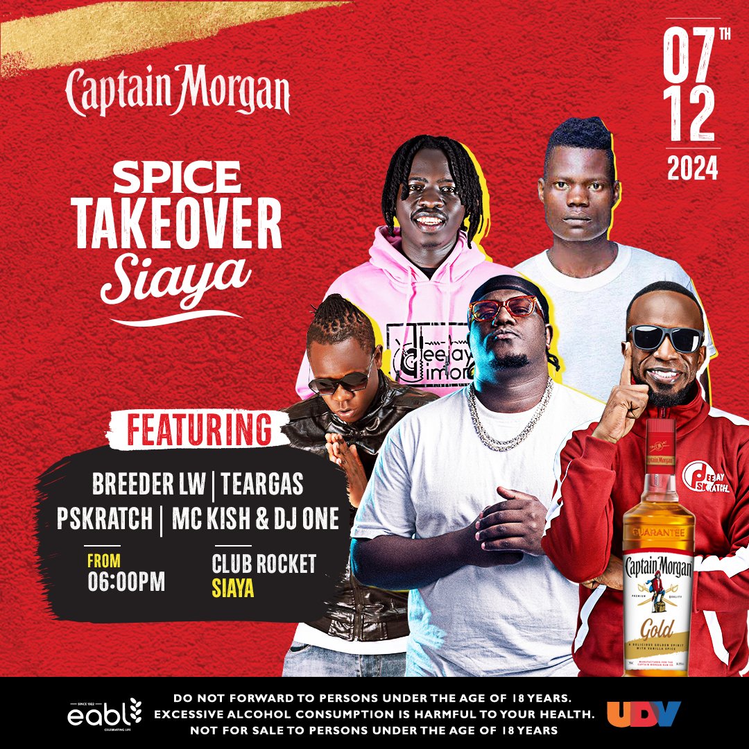 Captain Morgan Spice takeover set to ignite Siaya at club rockets