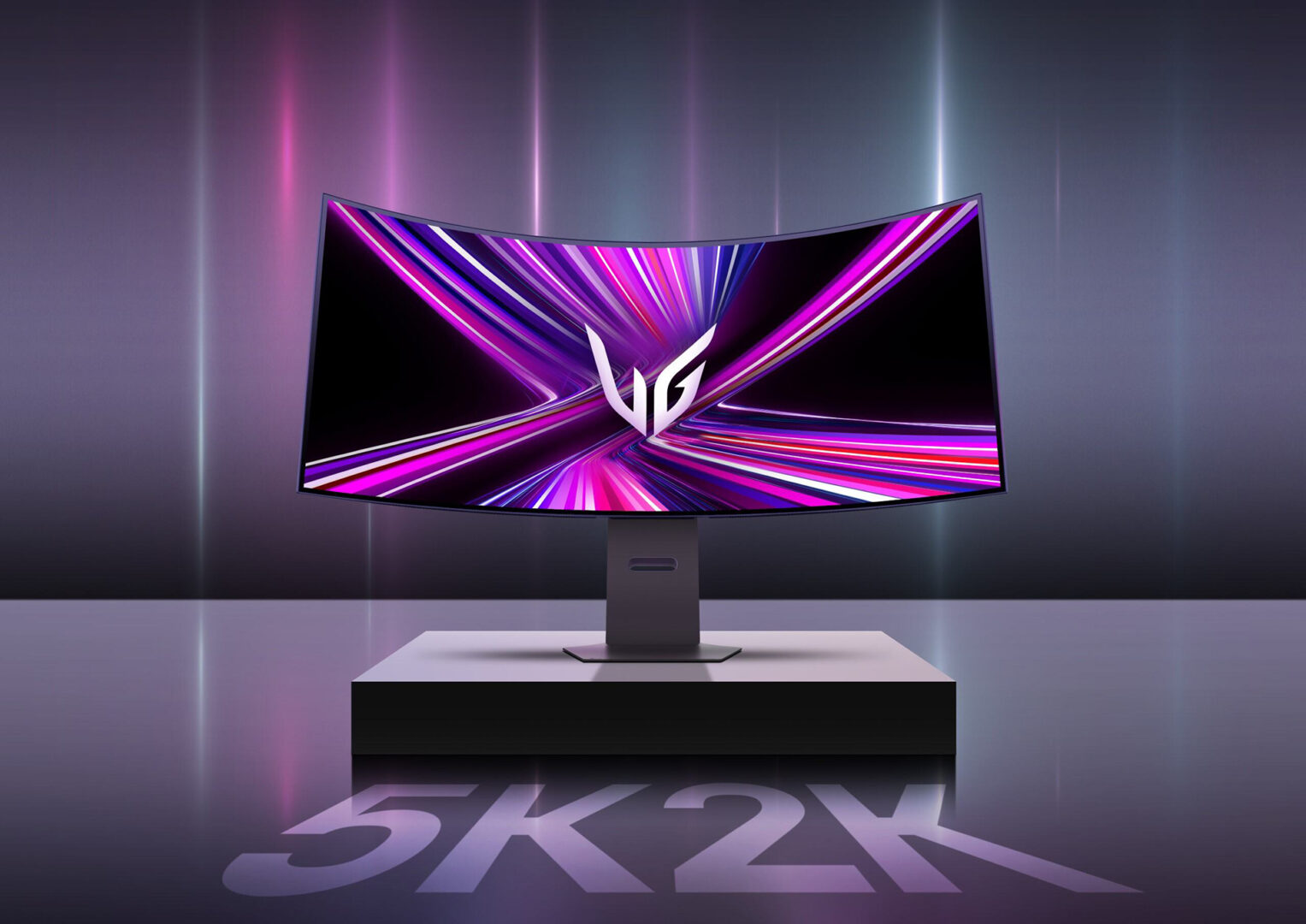 LG introduces world's first bendable 5k2k gaming monitor at CES 2025