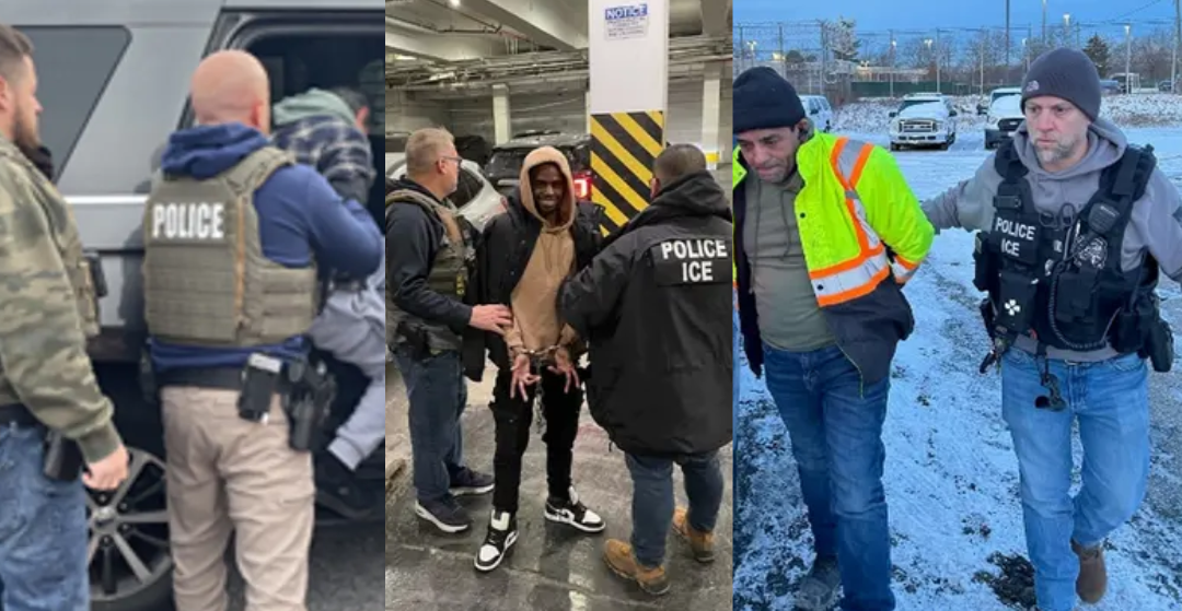 Trump's ICE arrests hundreds of 'illegal immigrants' for deportation