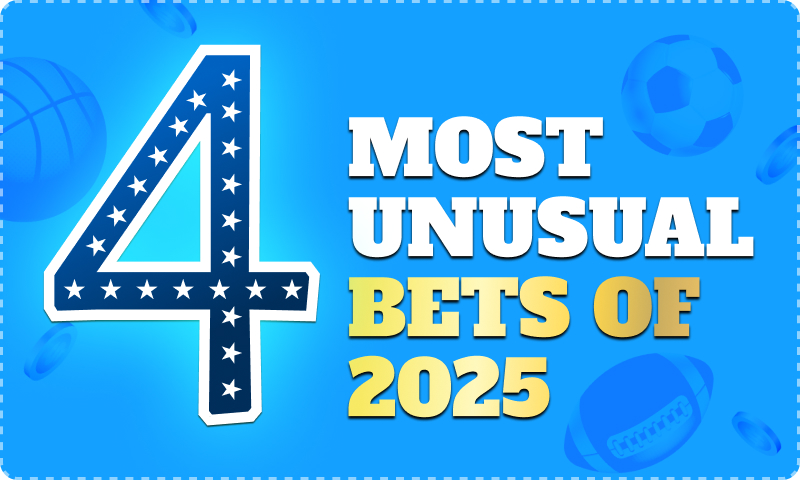 Start the year with profitable long-term bets: Discover 4 of the most unusual bets.