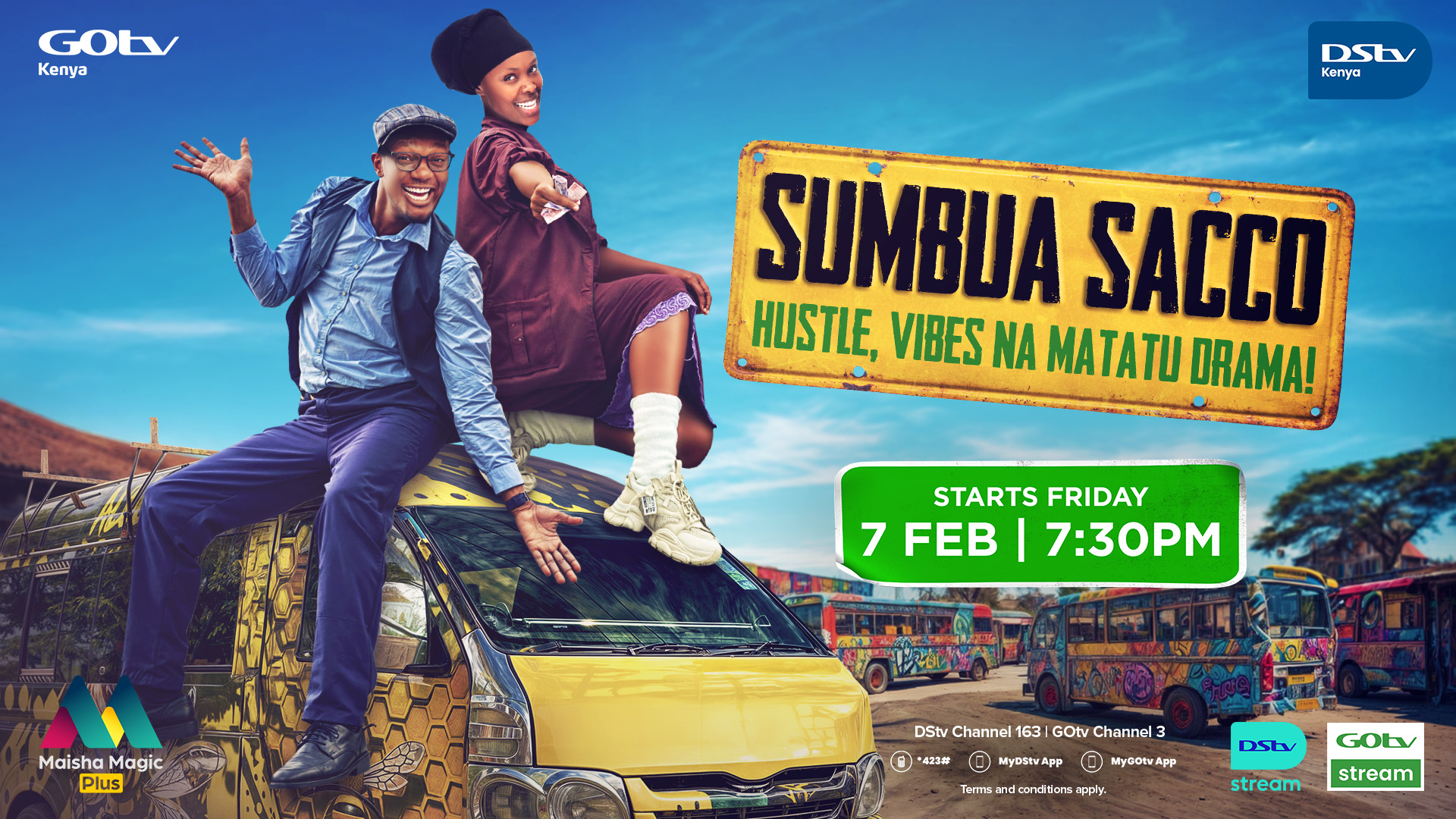 Jackie Vike, Cyprian Osoro to star in Sumbua Sacco comedy on Maisha Magic Plus