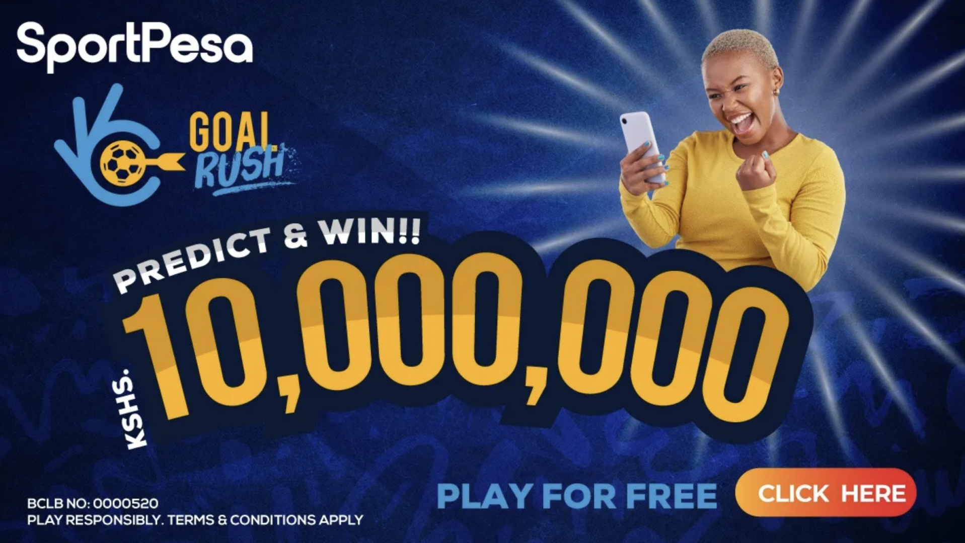 SportPesa’s Goal Rush festive campaign brings bigger rewards and daily winners 1 SportPesa’s Goal Rush festive campaign brings bigger rewards and daily winners