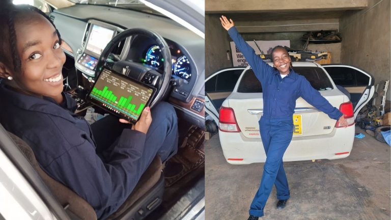 Nyambura Wambui: Criminology graduate who’s now Kenya’s queen of hybrid cars