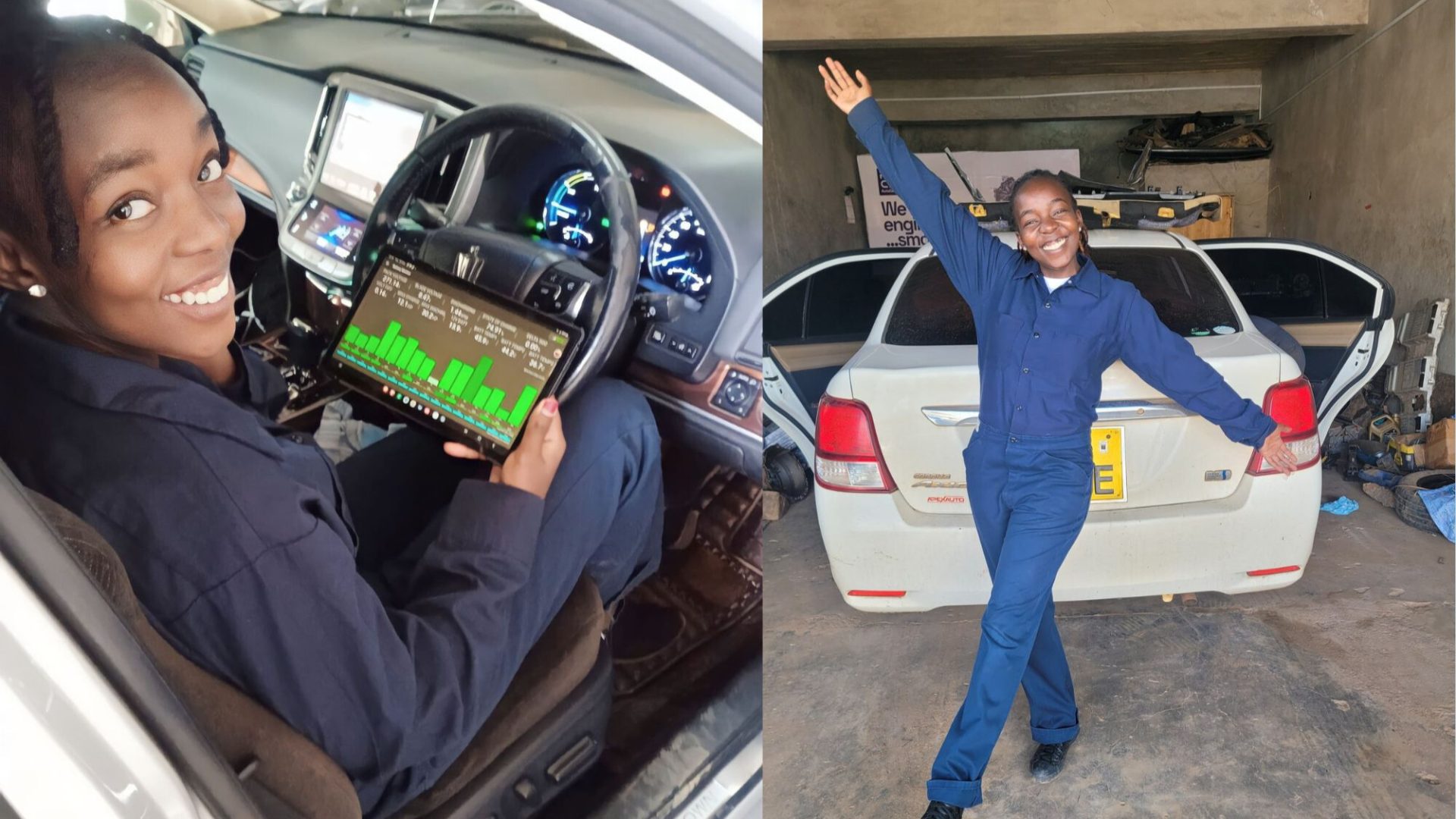 Nyambura Wambui: Criminology graduate who's now Kenya’s queen of hybrid cars