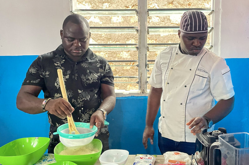 Francis Thoya: Graduate finds job opportunity in fish cookies