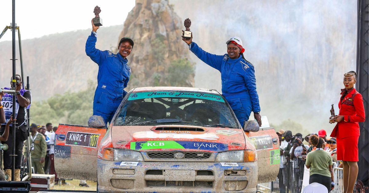 Meet Tinashe Gatimu: The 20-year-old rally sensation racing with her mom