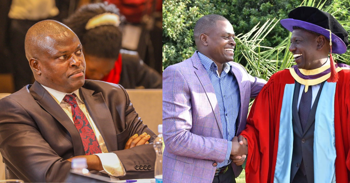 Ndindi Nyoro and WIlliam Ruto