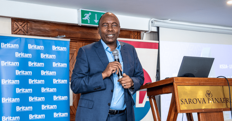 Britam Group MD & CEO, Tom Gitogo