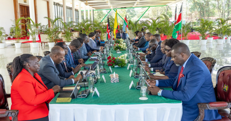 Cabinet meeting chaired by President William Ruto.