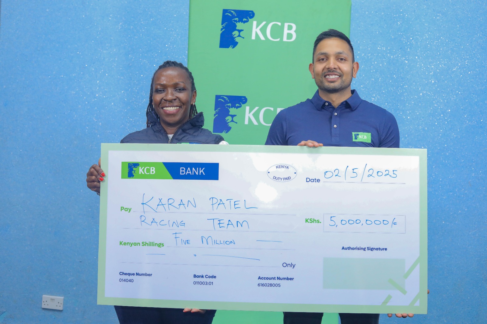 KCB racing team gears up for high-stakes showdown at pearl of Africa Rally in Mbarara
