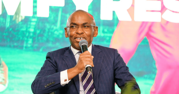 Safaricom PLC CEO Peter Ndegwa.