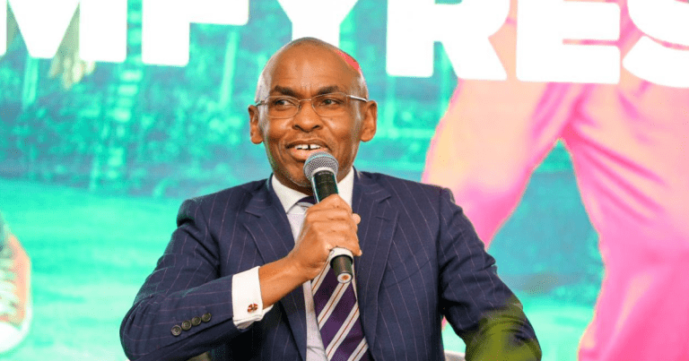 Safaricom PLC CEO Peter Ndegwa.