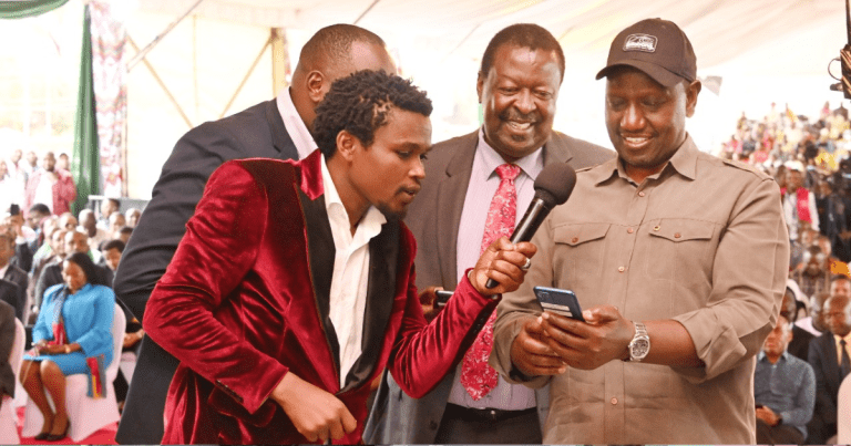 President William Ruto when he launched the Hustler Fund in 2022. Photo: William Samoei Ruto/Facebook.
