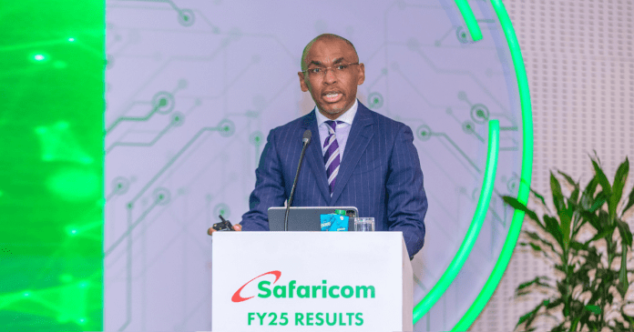 Safaricom CEO Peter Ndegwa