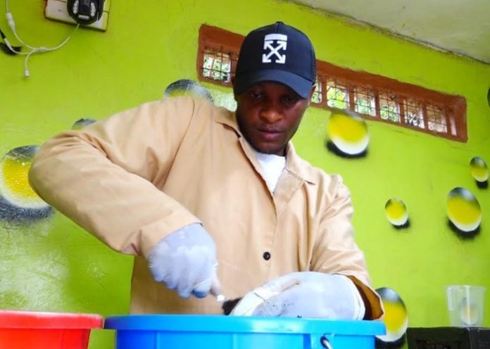 Wilson Mwangi, avocado farmer in Murang'a