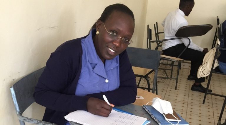 Dr Sabella Kiprono: PhD holder who returned to KMTC for diploma course