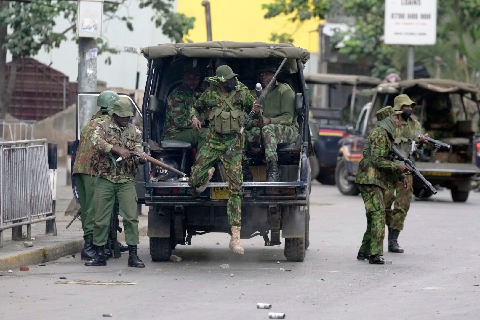 Most commonly used firearms by the Kenya Police 1 Most commonly used firearms by the Kenya Police