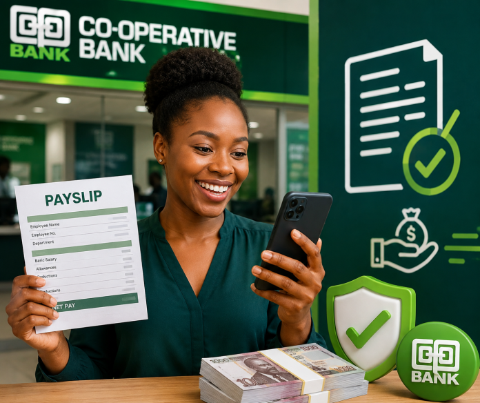 Co-op Bank Pay slip loan
