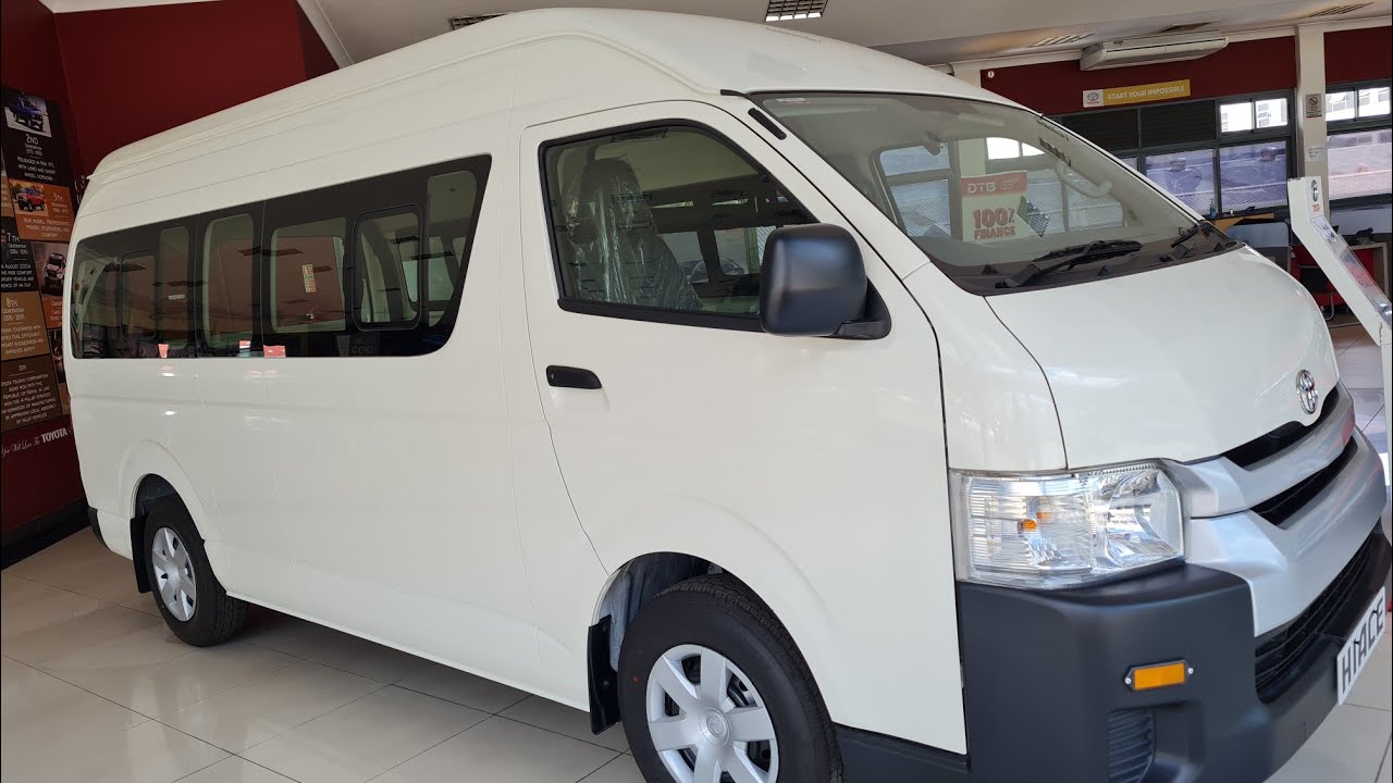 Deposit you need to buy zero mileage Toyota Hiace 9l on lipa pole pole