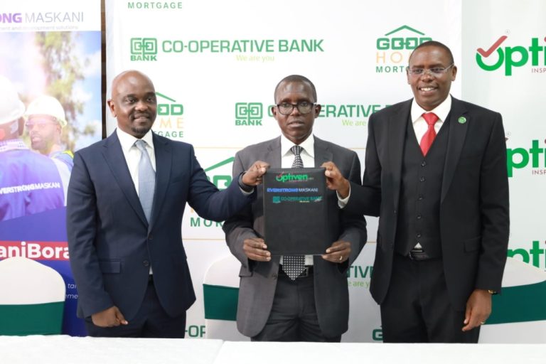 Co-operative bank, optiven, and everstrong Maskani launch integrated housing solution for Kenyans