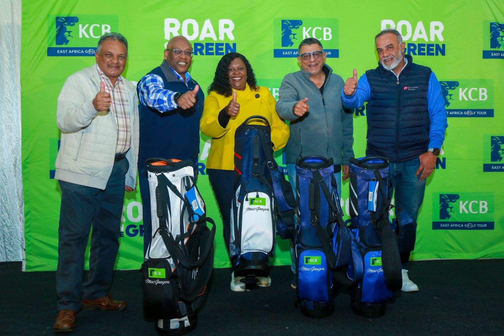 Bhayani and Team Shine at KCB Golf Series in Sigona